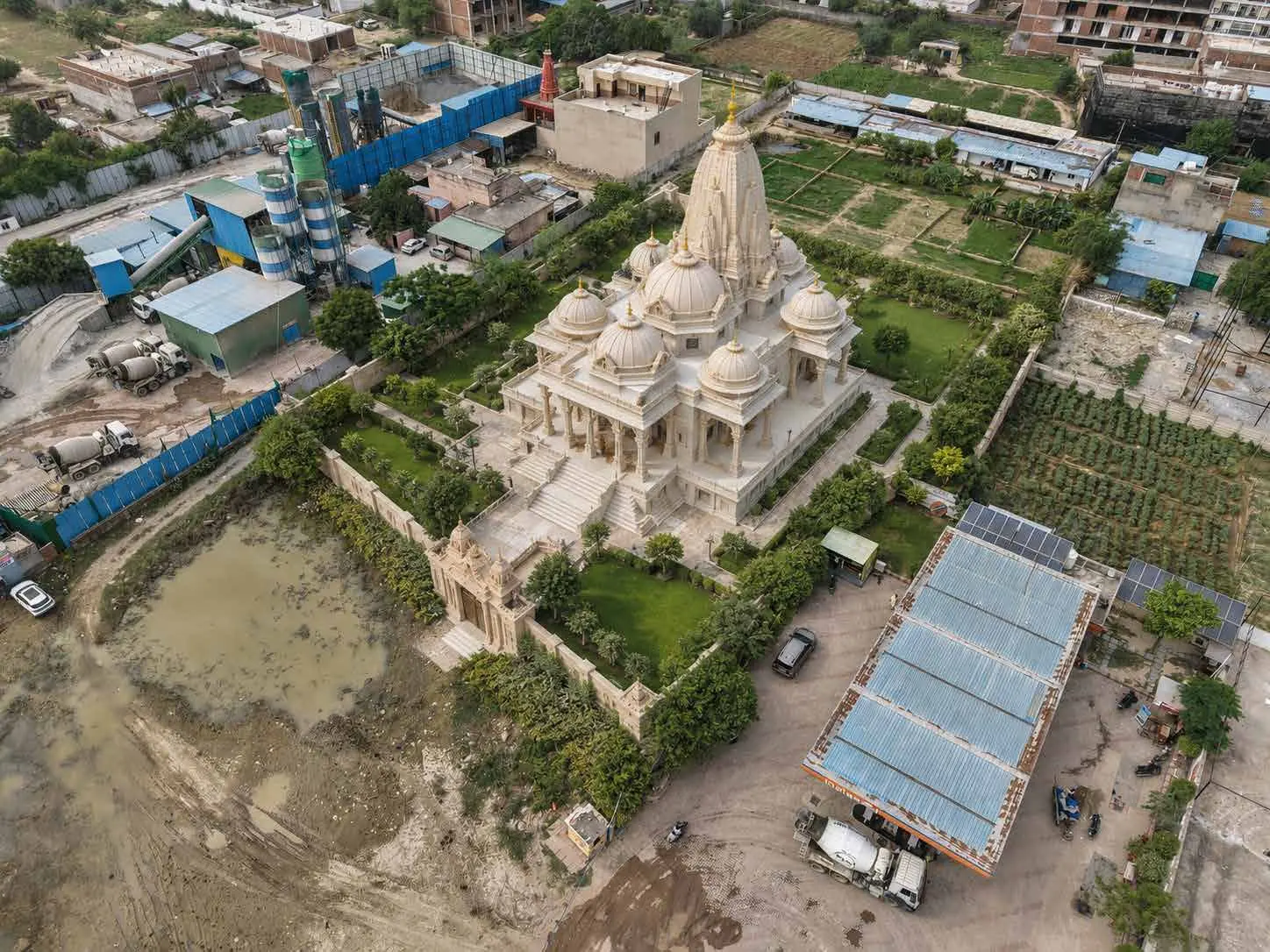 ISKCON Greater Noida West temple site